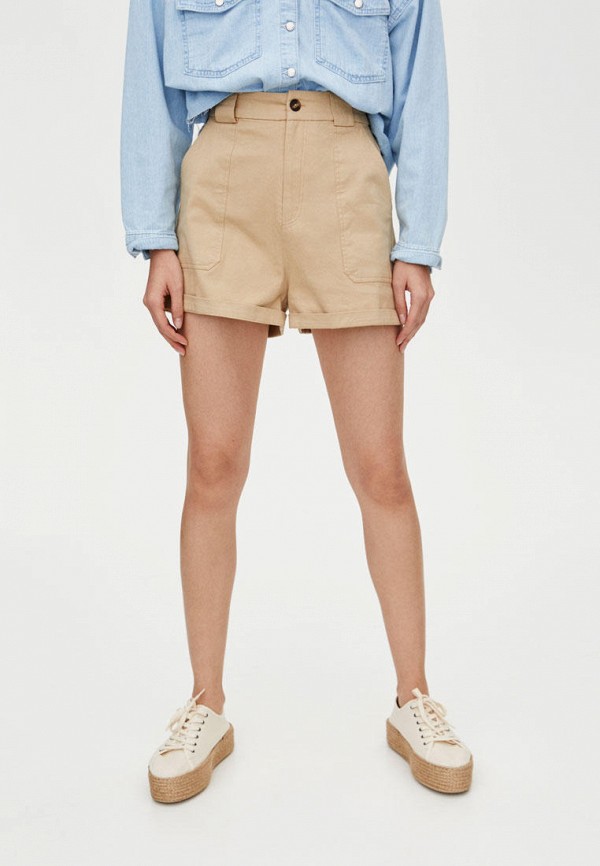 

Шорты Pull&Bear, Бежевый