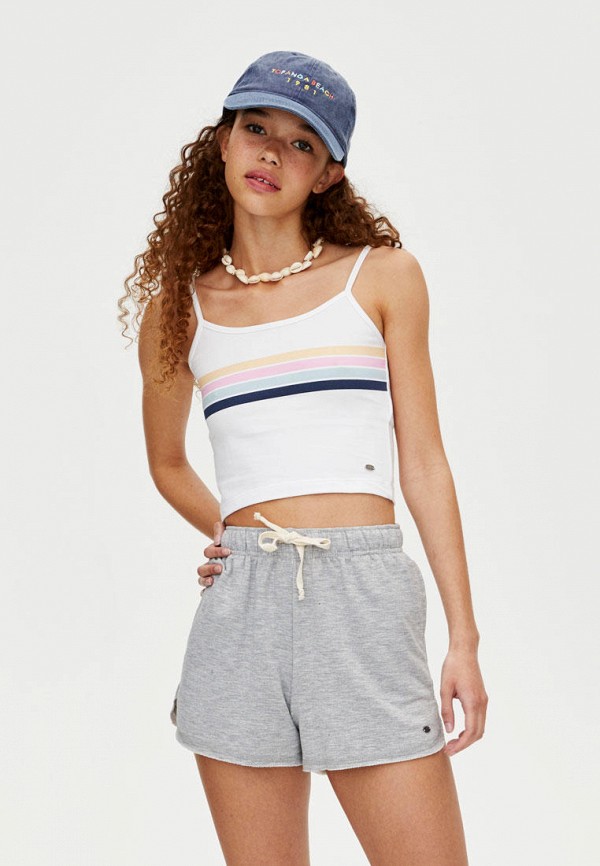 

Футболка Pull&Bear, Белый, Join Life