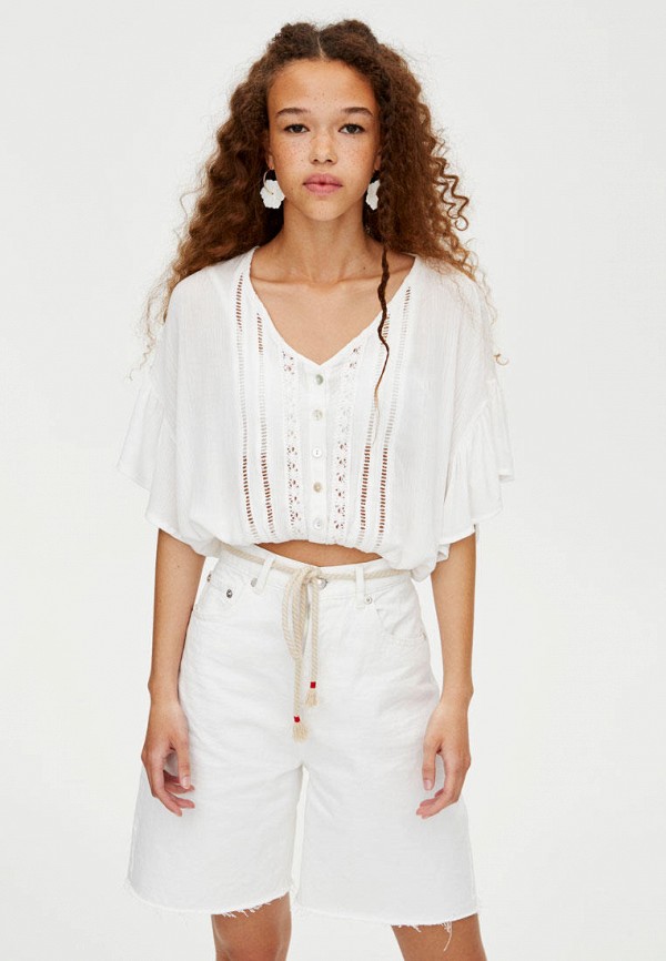 

Блуза Pull&Bear, Белый