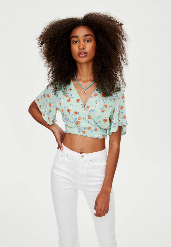 

Топ Pull&Bear, Зеленый