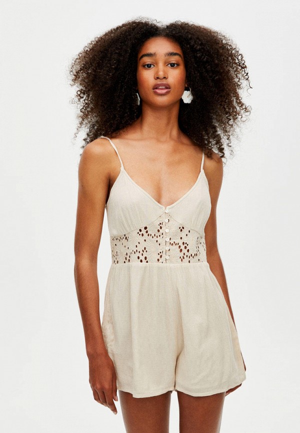 

Комбинезон Pull&Bear, Бежевый