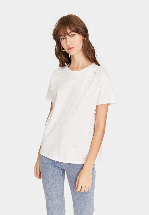 

Футболка Stradivarius, Белый