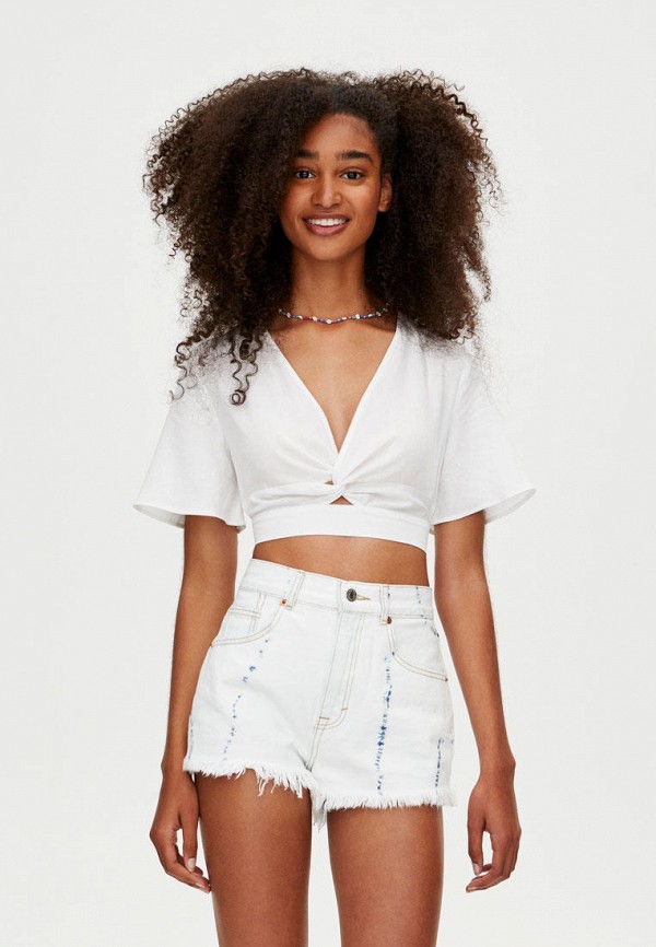 

Топ Pull&Bear, Белый