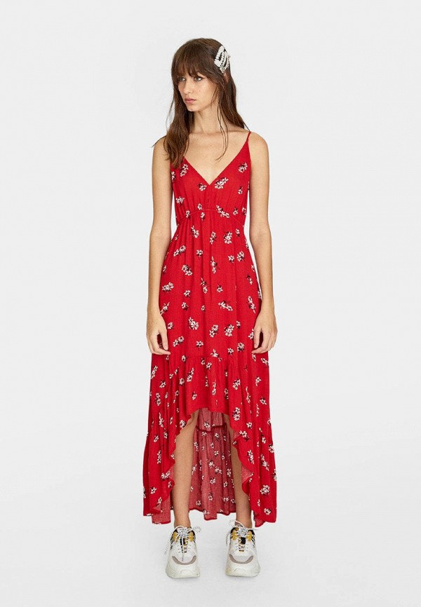 

Платье Stradivarius, Красный