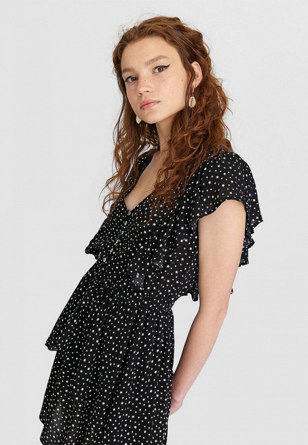 

Платье Stradivarius, Черный