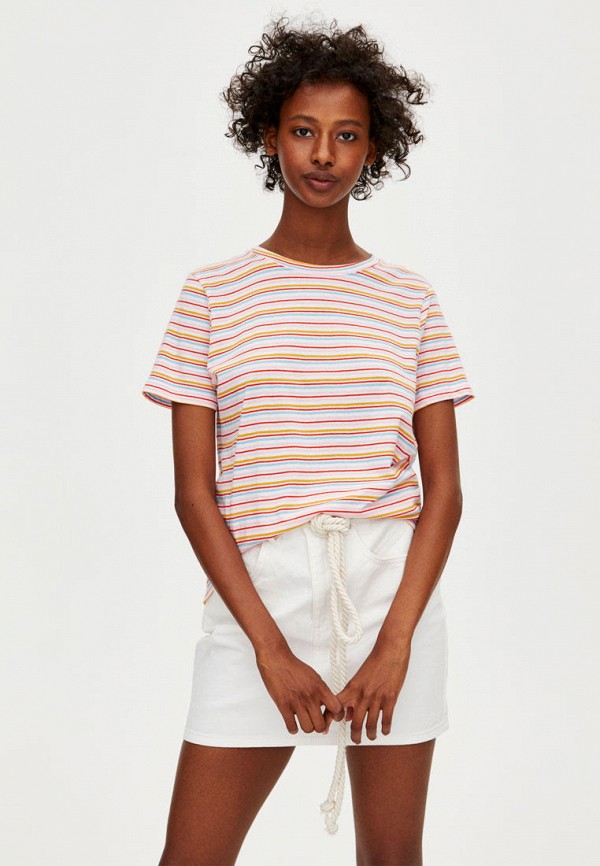 

Футболка Pull&Bear, Join Life, Разноцветный