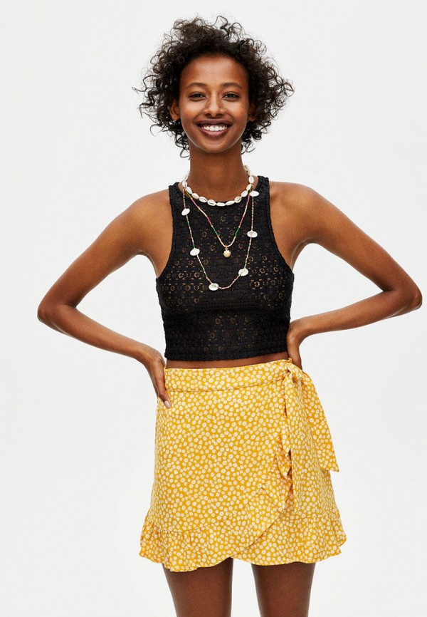 

Топ Pull&Bear, Черный