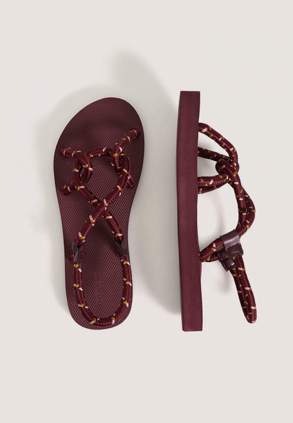 

Сандалии Oysho, Бордовый