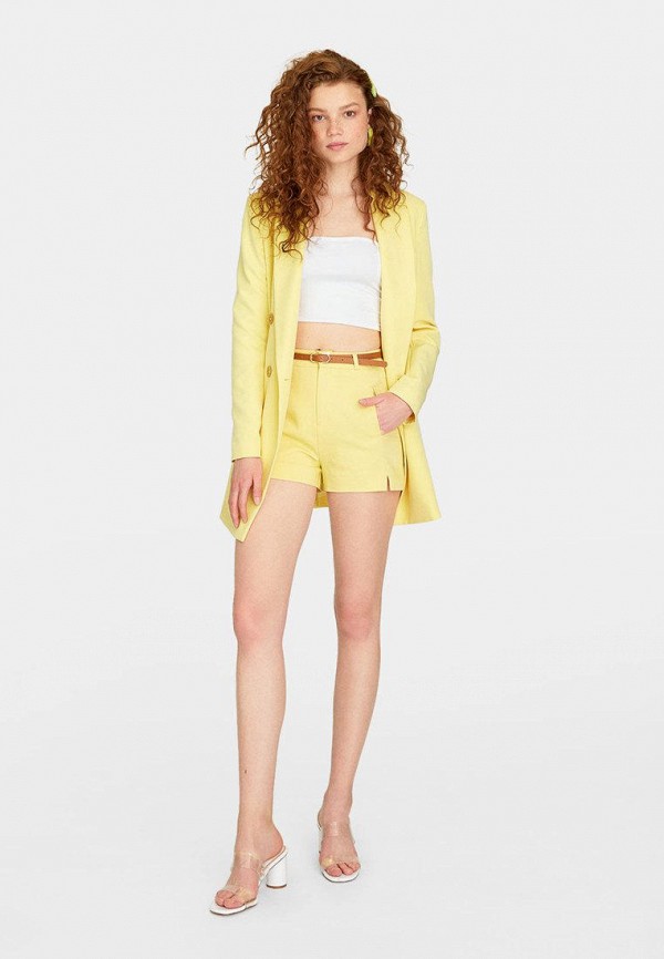 

Шорты Stradivarius, Желтый