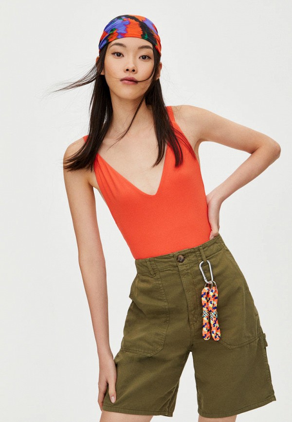 

Боди Pull&Bear, Красный