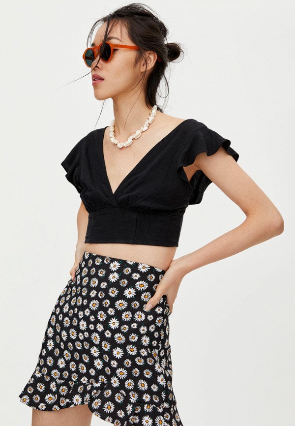 

Топ Pull&Bear, Черный