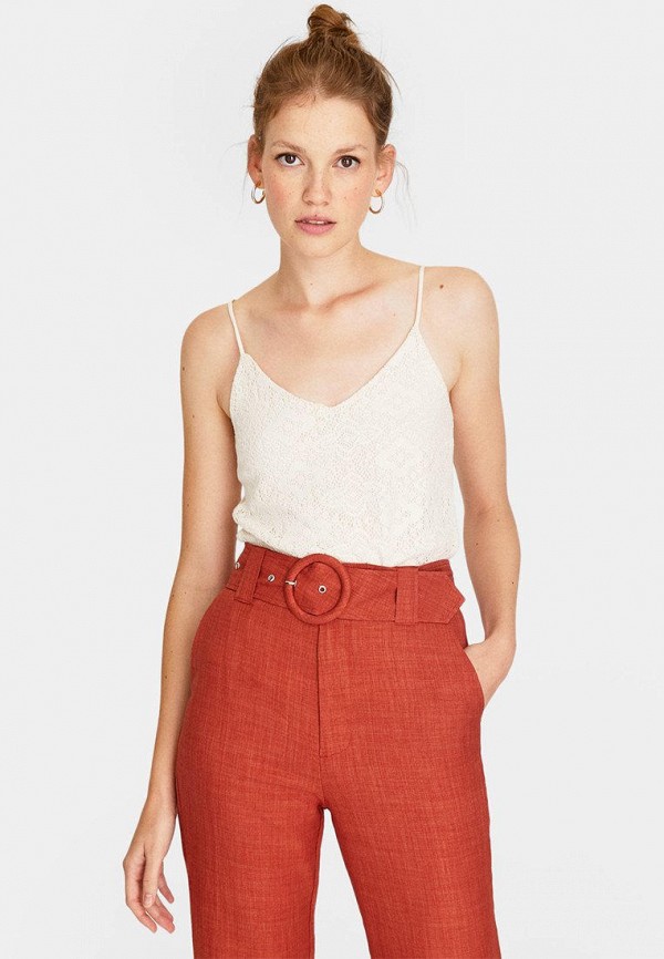 

Брюки Stradivarius, Красный