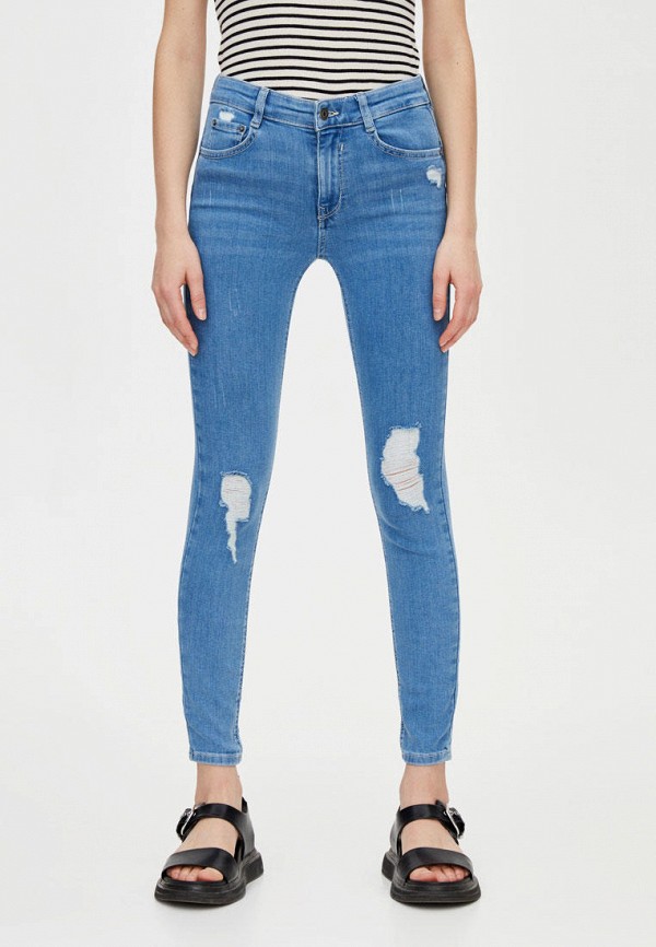

Джинсы Pull&Bear, Синий, Push up
