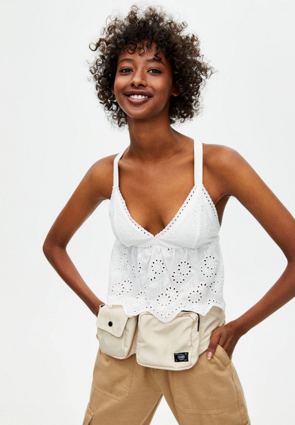 

Топ Pull&Bear, Белый