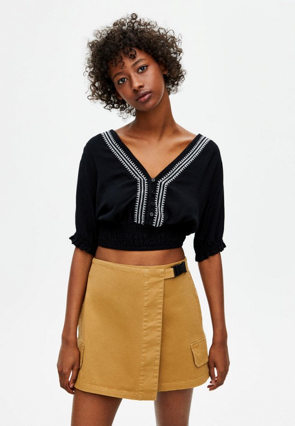 

Топ Pull&Bear, Черный