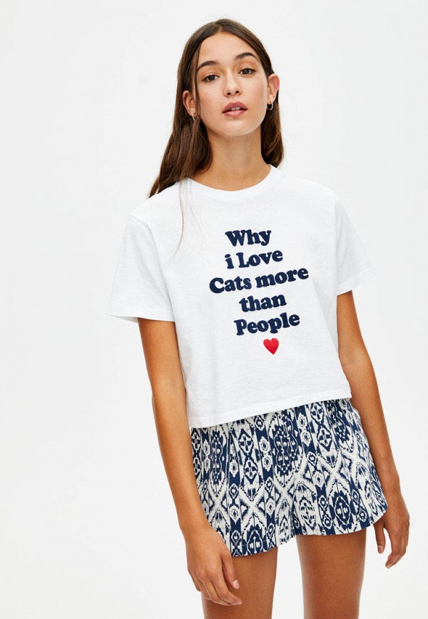 

Футболка Pull&Bear, Белый