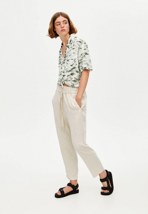 

Брюки Pull&Bear, Бежевый