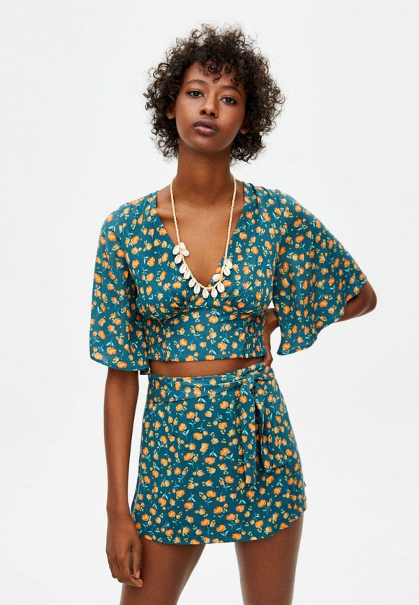 

Топ Pull&Bear, Бирюзовый