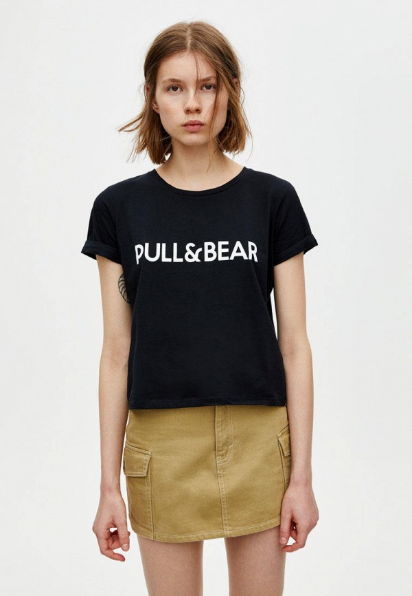 

Футболка Pull&Bear, Черный
