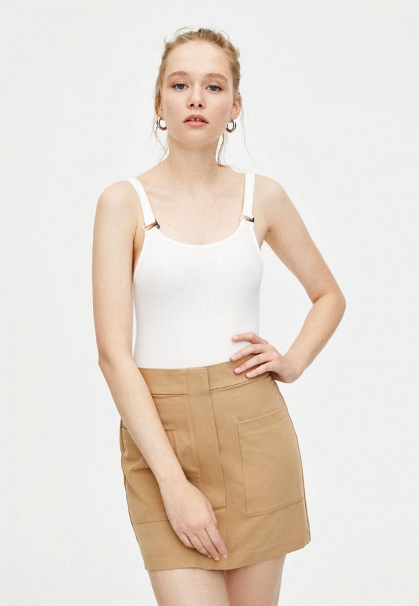 

Боди Pull&Bear, Белый