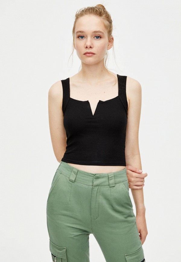 

Топ Pull&Bear, Черный