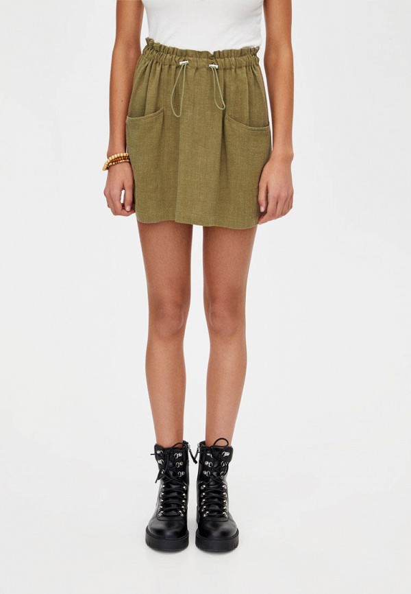 

Юбка Pull&Bear, Хаки