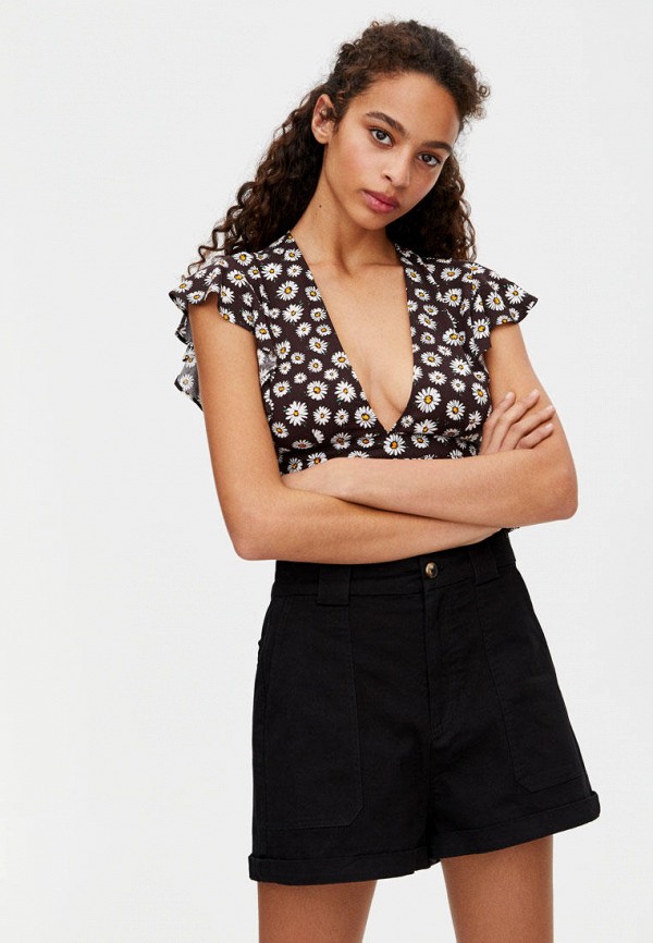

Топ Pull&Bear, Черный