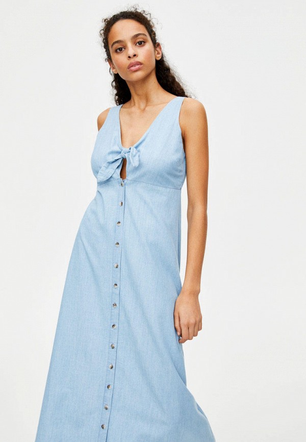 

Платье джинсовое Pull&Bear, Синий