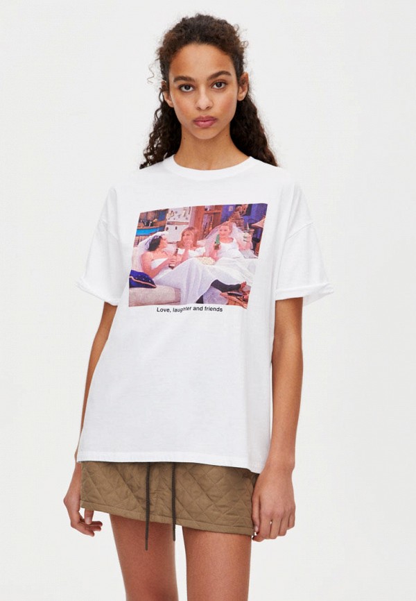 

Футболка Pull&Bear, Белый