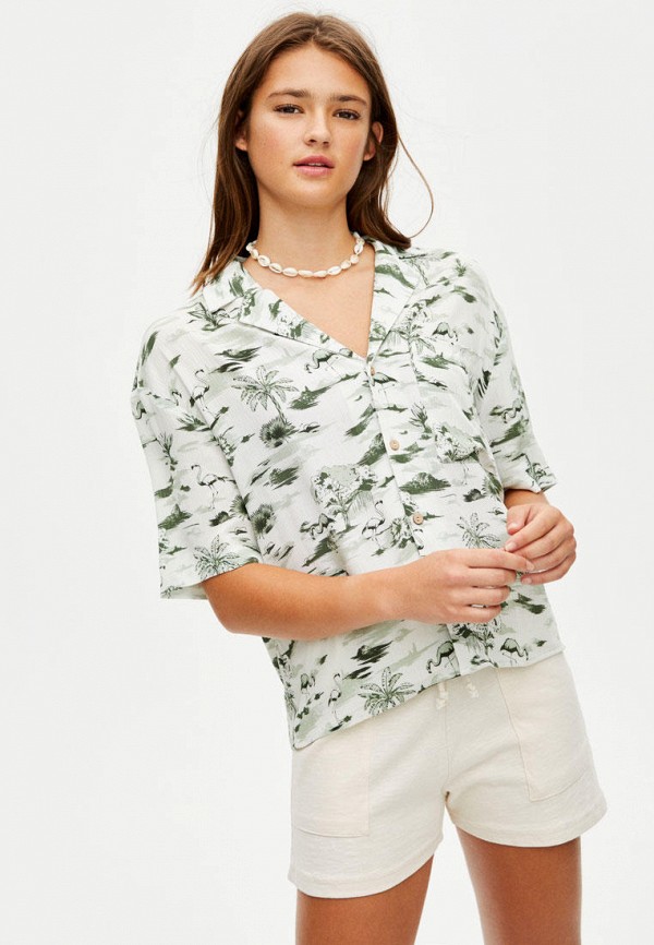 

Блуза Pull&Bear, Белый, Exclusive Online