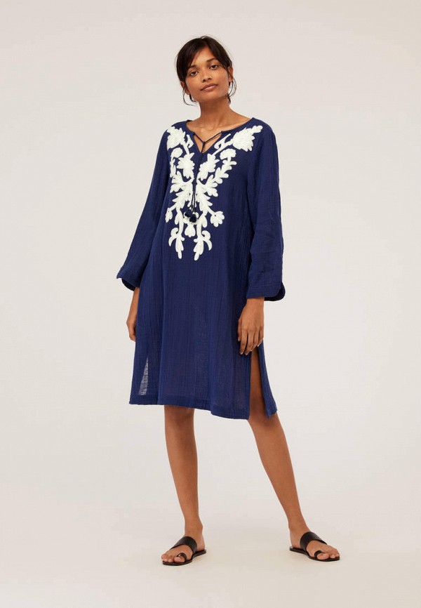 

Платье пляжное Oysho, Join Life, Синий