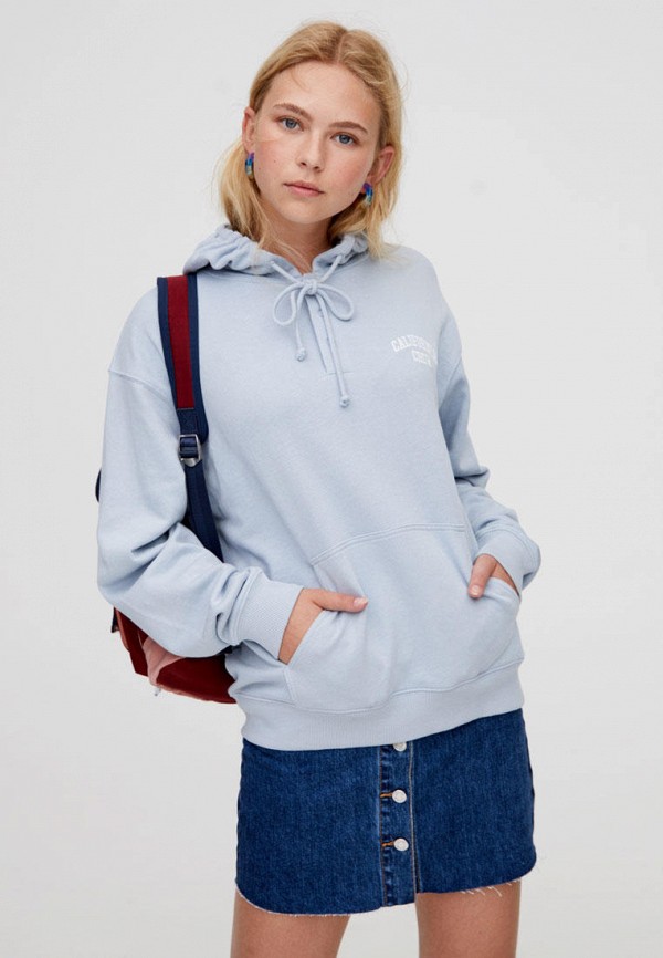 

Худи Pull&Bear, Голубой