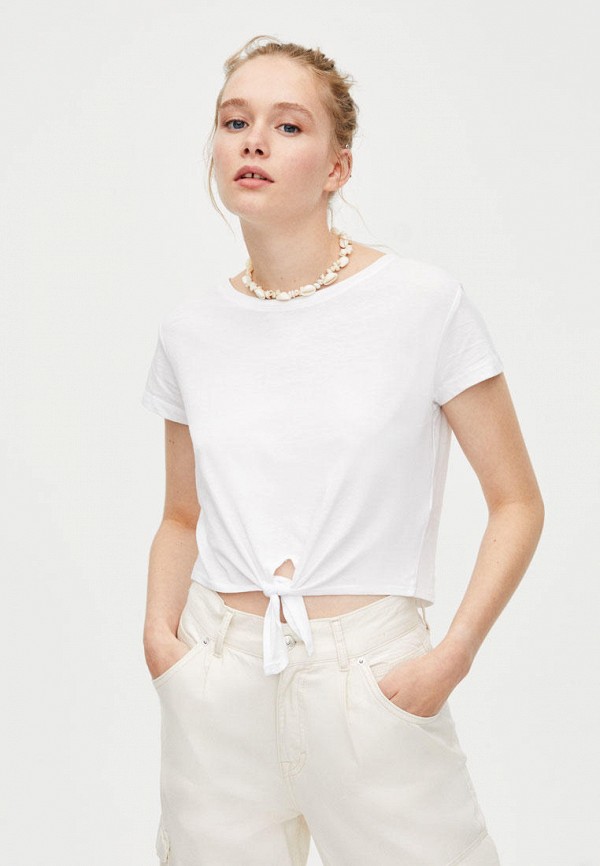 

Футболка Pull&Bear, Join Life, Белый