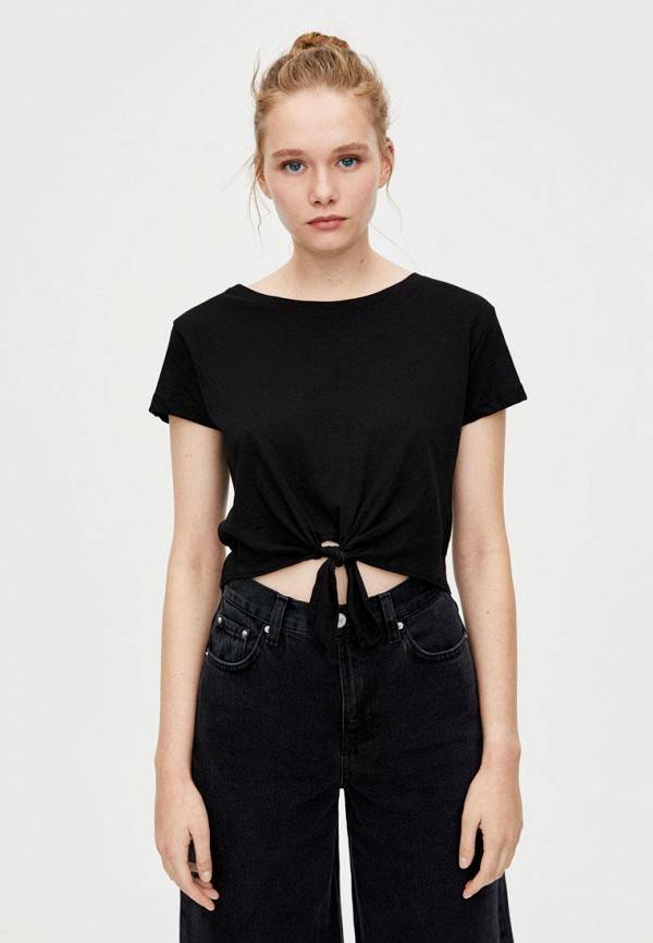 

Футболка Pull&Bear, Join Life, Черный