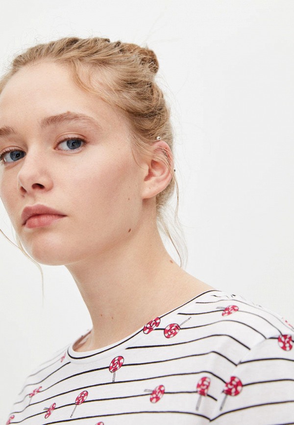 

Футболка Pull&Bear, Белый, Join Life