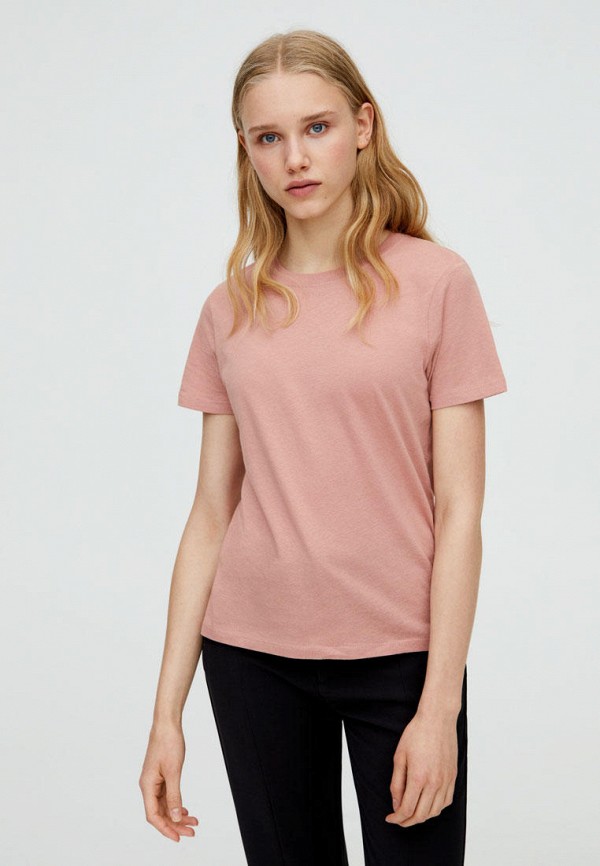 

Футболка Pull&Bear, Join Life, Розовый