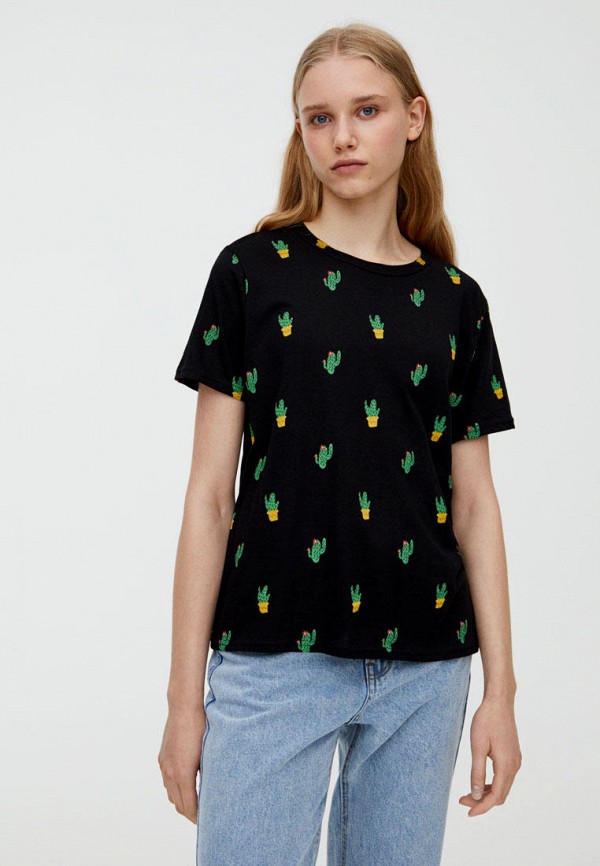 

Футболка Pull&Bear, Join Life, Черный
