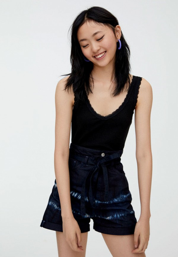 

Майка Pull&Bear, Черный