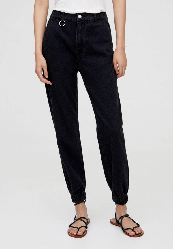 

Джинсы Pull&Bear, MOM, Черный