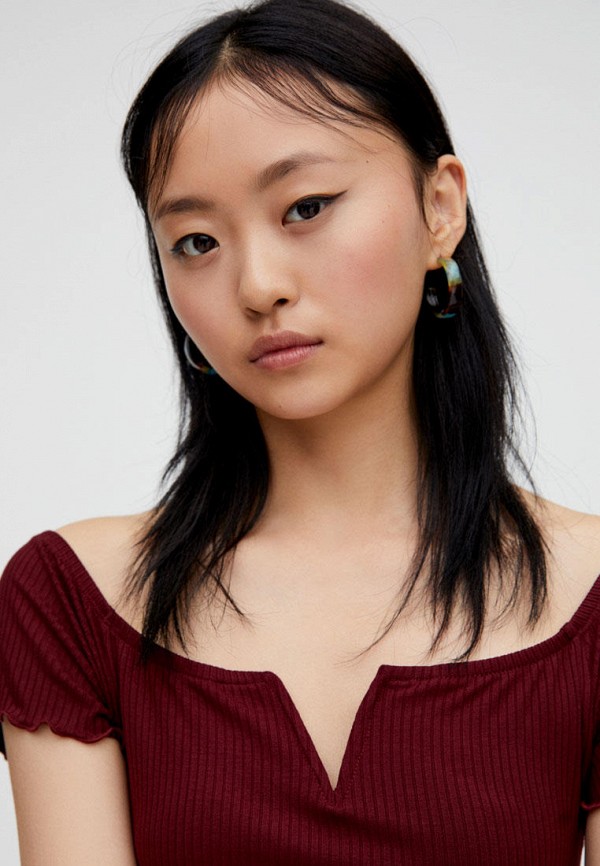 

Платье Pull&Bear, Бордовый