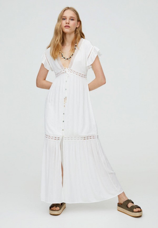 

Платье Pull&Bear, Белый