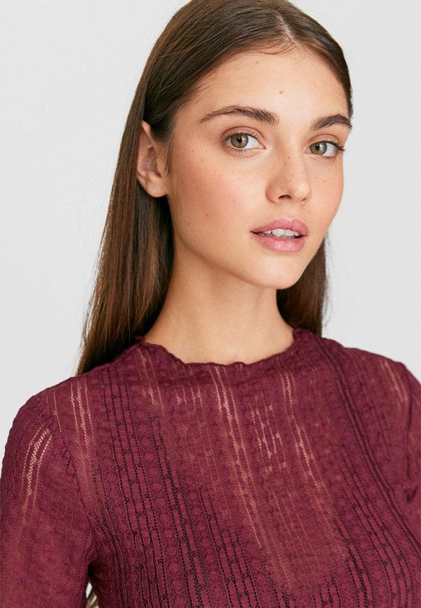 

Блуза Stradivarius, Бордовый