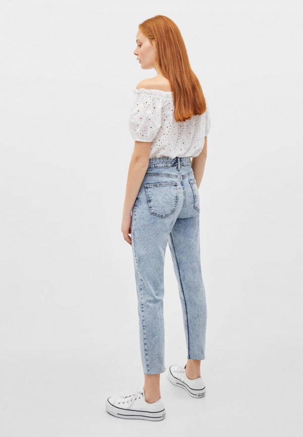 

Джинсы Bershka, Голубой