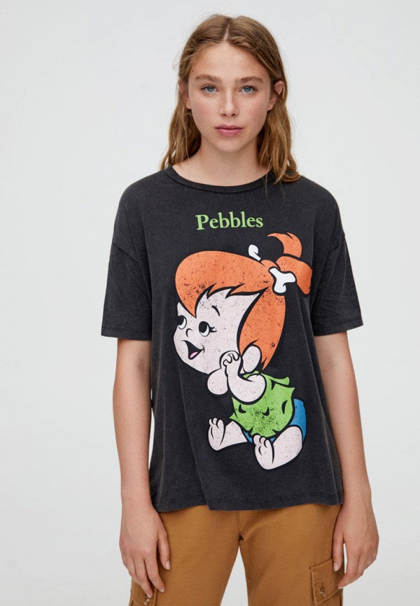 

Футболка Pull&Bear, Черный