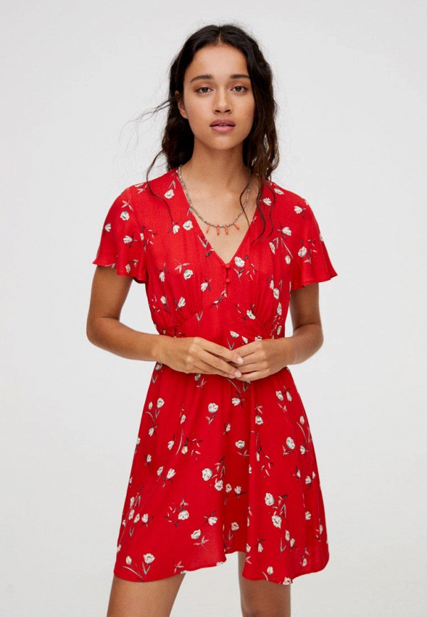 

Платье Pull&Bear, Красный
