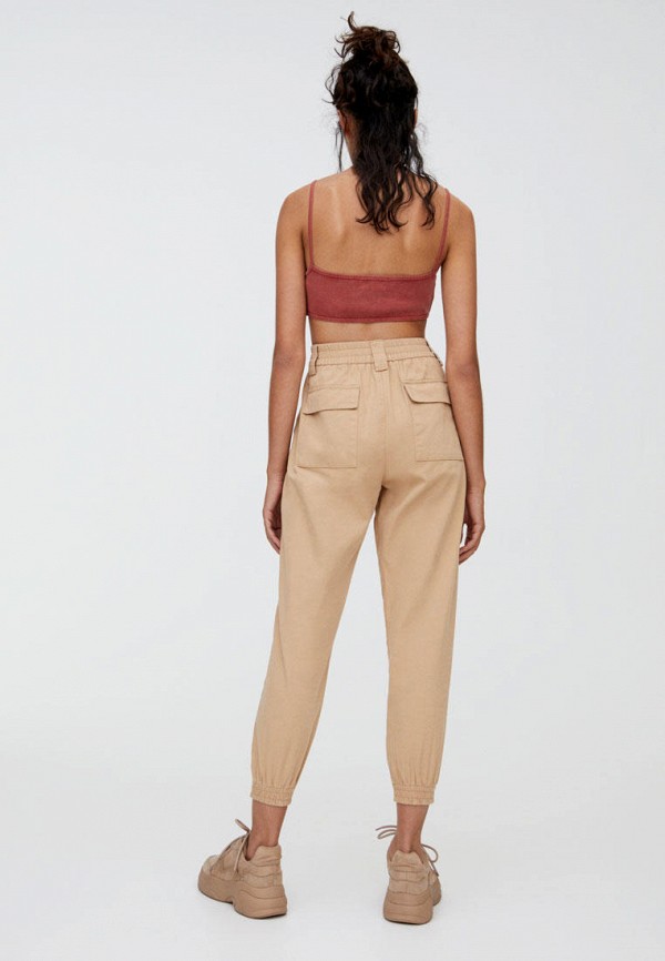 

Брюки Pull&Bear, Бежевый