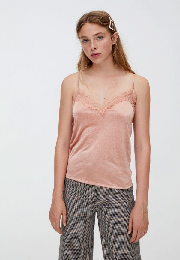 

Топ Pull&Bear, Розовый