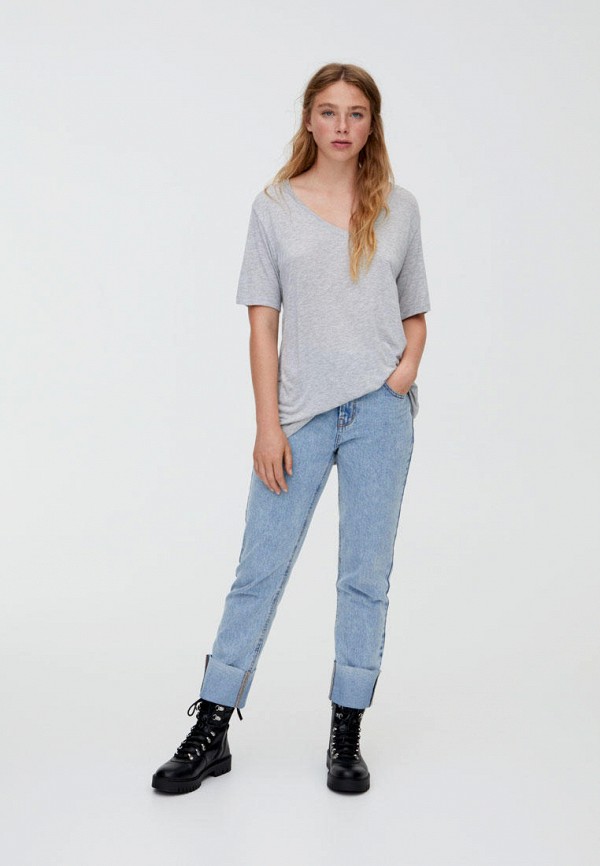 

Футболка Pull&Bear, Серый