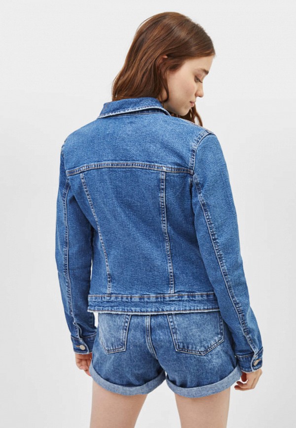 

Куртка джинсовая Bershka, Синий