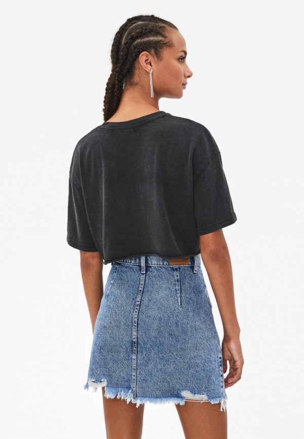 

Юбка джинсовая Bershka, Синий